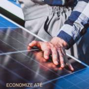 Economize até 95 por cento na conta de luz com energia solar